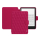Capa em pele Amazon Kindle Paperwhite (2024) - Rose fluo - Couture ( Pantone #ff16b4 ) 