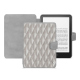 Lederschutzhülle Amazon Kindle Paperwhite (2024) - Platinium - Couture ( Pantone 877C ) 