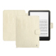 Funda de piel Amazon Kindle Paperwhite (2024) - Crocodile milk ( Pantone #d6d2c4 ) 