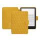 Lederschutzhülle Amazon Kindle Paperwhite (2024) - Jaune soulèu - Couture ( Pantone #F3B934 )
