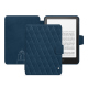 Housse cuir Amazon Kindle Paperwhite (2024) - Blu mediterran - Couture ( Pantone #0E3043 )