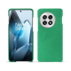 OnePlus 13 leather case - Menthe vintage ( Pantone #37b375 ) 
