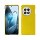 Coque cuir OnePlus 13 - Jaune fluo ( Pantone #c9ff57 ) 