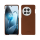 Coque cuir OnePlus 13 - Marron PU ( Pantone #8B4720 )