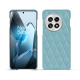 Custodia in pelle OnePlus 13 - Bleu ciel - Couture ( Nappa - Pantone #abcae9 ) 