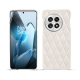 Funda de piel OnePlus 13 - Blanc escumo - Couture ( Pantone #D6D6D1 )