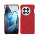 OnePlus 13レザーケース - Rouge troupelenc - Couture ( Pantone #AB191A )