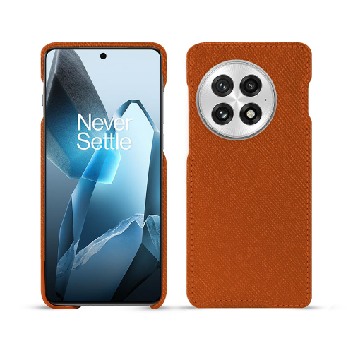 Coques sur-mesure et personnalisables de luxe pour OnePlus 13 - NoreveOrange vibrant ( Pantone #e36b39 ) 