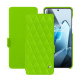 硬质真皮保护套 OnePlus 13 - Vert fluo - Couture ( Pantone #00ab5f ) 