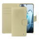 Capa de couro para carteira Oneplus 13 - Beige ( Nappa - Pantone #ceb888 ) 