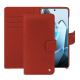 OnePlus 13 leather wallet case - Papaye ( Pantone #b54317 ) 