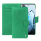 Custodia in pelle Oneplus 13 - Menthe vintage ( Pantone #37b375 ) 