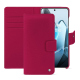 OnePlus 13 leather wallet case - Rose fluo ( Pantone #ff16b4 ) 