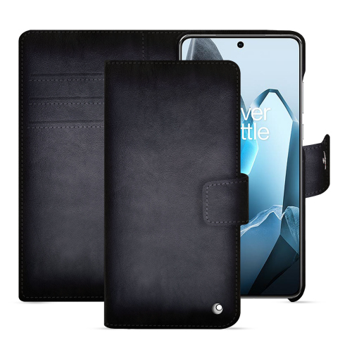 OnePlus 13용 고급 가죽 지갑 케이스 - 우아하고 실용적인 보호 기능 | NoreveGris Patine