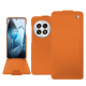 Capa em pele OnePlus 13 - Orange ( Nappa - Pantone #ff9351 ) 