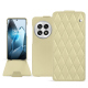 Lederschutzhülle OnePlus 13 - Beige - Couture ( Nappa - Pantone #ceb888 ) 