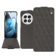 レザーケース OnePlus 13 - Anthracite - Couture ( Pantone #41403c ) 