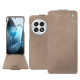 Funda de piel OnePlus 13 - Taupe vintage ( Pantone #bda790 ) 