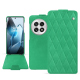 Capa em pele OnePlus 13 - Menthe vintage - Couture ( Pantone #37b375 ) 