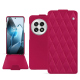 OnePlus 13 leather case - Rose fluo - Couture ( Pantone #ff16b4 ) 
