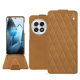 OnePlus 13 leather case - Castan esparciate - Couture ( Pantone #824F2A )