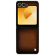 Samsung Galaxy Z Flip5 leather cover - Marron Patine