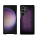 Funda de piel Samsung Galaxy S24 Ultra - Violet Patine