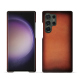 Custodia in pelle Samsung Galaxy S24 Ultra - Orange Patine