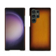 Lederschutzhülle Samsung Galaxy S24 Ultra - Doré Patine