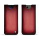 Samsung Galaxy S24 Ultra leather pouch - Rose Patine