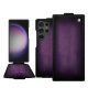 Capa em pele Samsung Galaxy S24 Ultra - Violet Patine