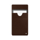 Amazon Kindle Paperwhite (2024) leather pouch - Châtaigne ( Pantone #1b1107 ) 