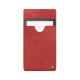 Amazon Kindle Paperwhite (2024) leather pouch - Cerise vintage ( Pantone #a6302e ) 