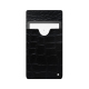 Custodia in pelle Amazon Kindle Paperwhite (2024) - Crocodile nero ( Noir / Black) 