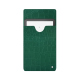 가죽 커버 Amazon Kindle Paperwhite (2024) - Crocodile pino ( Pantone #173F35 ) 