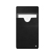 Amazon Kindle Paperwhite (2024) leather pouch - Negre poudro ( Pantone #111212 )