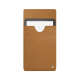 Amazon Kindle Paperwhite (2024) leather pouch - Castan esparciate ( Pantone #824F2A )