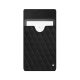 Custodia in pelle Amazon Kindle Paperwhite (2024) - Negre poudro - Couture ( Pantone #111212 )