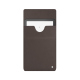 Amazon Kindle Paperwhite (2024) leather pouch - Gris Veggie ( Pantone #5e514d ) 