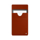 Amazon Kindle Paperwhite (2024) leather pouch - Orange Veggie ( Pantone #cb6015 ) 
