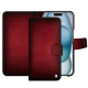 Lederschutzhülle Apple iPhone 15 - Rouge Patine