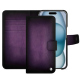 Custodia in pelle Apple iPhone 15 - Violet Patine