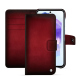 Samsung Galaxy A55 leather wallet case - Rouge Patine