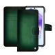 Custodia in pelle Samsung Galaxy A55 - Vert Patine