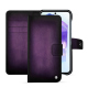 レザーウォレットケース Samsung Galaxy A55 - Violet Patine