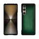 Capa em pele Sony Xperia 1 VI - Vert Patine