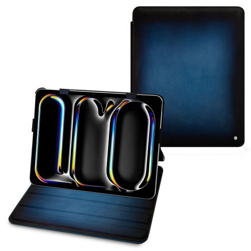 Premium leather case for Apple iPad Pro 13 | NoreveBleu Patine