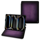 Apple iPad Pro 13 (2024) leather case - Violet Patine