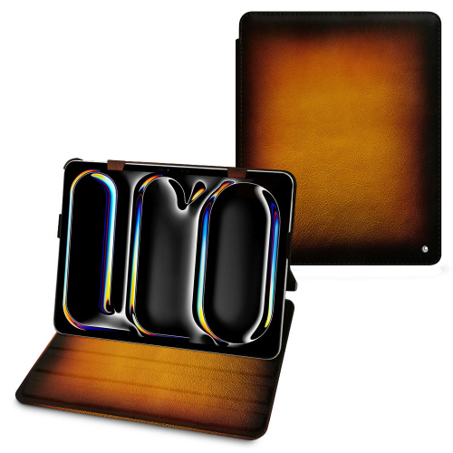 Funda de piel premium para Apple iPad Pro 13 | NoreveFauve Patine