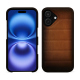 Coque matelassée Apple iPhone 16 - Marron Patine